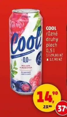 Penny Market COOL různé druhy, plech 0,5 l nabídka