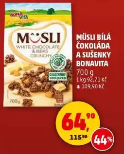 Penny Market Müsli Bílá Čokoláda a Sušenky Bonavita nabídka