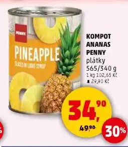 Penny Market KOMPOT ANANAS PENNY nabídka