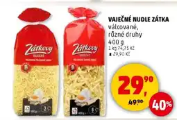 Penny Market VAJEČNÉ NUDLE ZÁTKA nabídka