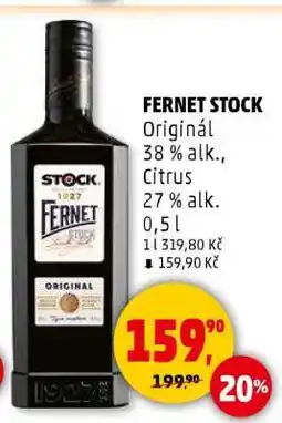 Penny Market Fernet Stock nabídka