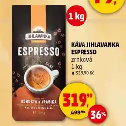 Penny Market KÁVA JIHLAVANKA ESPRESSO nabídka