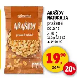 Penny Market ARAŠÍDY NATURALIA nabídka