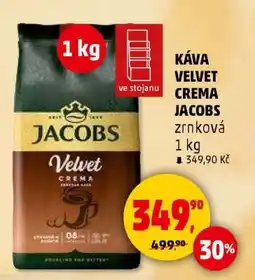 Penny Market Káva Velvet Crema Jacobs nabídka