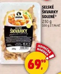 Penny Market Selské škvarky solené nabídka