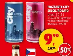 Penny Market FRIZZANTE CITY SECCO/ ROSATO nabídka