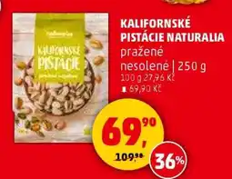 Penny Market KALIFORNSKÉ PISTÁCIE NATURALIA nabídka