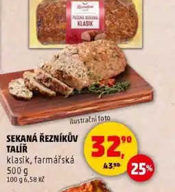 Penny Market Sekaná řezníkův talíř nabídka