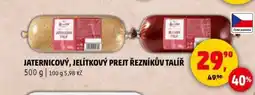 Penny Market Jaternicový, jelítkový prejt řezníkův talíř nabídka