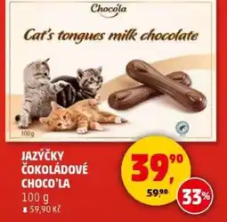Penny Market Jazýčky čokoládové choco'la nabídka