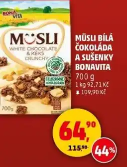 Penny Market Müsli bílá a čokoláda a sušenky bonavita nabídka