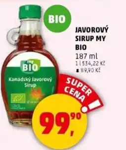 Penny Market Javorový sirup my bio nabídka