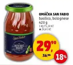Penny Market Omáčka san fabio basilico, bolognese nabídka