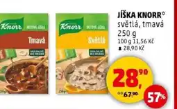 Penny Market Jíška knorr světlá, tmavá nabídka