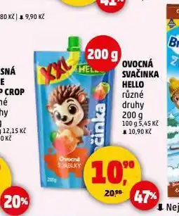 Penny Market Hello ovocná svačinka nabídka