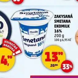 Penny Market Zakysaná smetana ekomilk nabídka