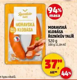 Penny Market Moravská klobása nabídka