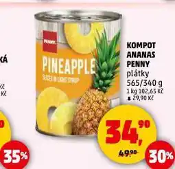 Penny Market Kompot ananas nabídka
