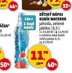 Penny Market Kubík waterrr nabídka