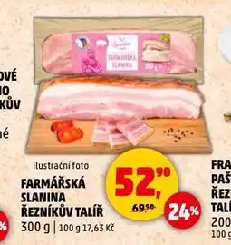 Penny Market Farmářská slanina nabídka