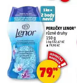 Penny Market Lenor vonné perličky nabídka