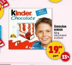 Penny Market Kinder čokoláda nabídka