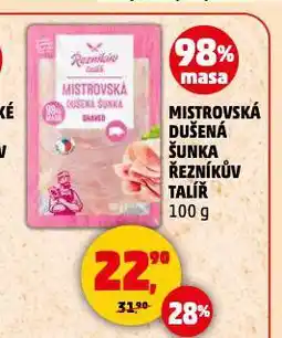 Penny Market Mistrovská dušená šunka nabídka