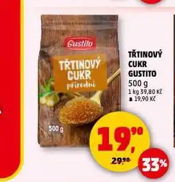 Penny Market Gustito třtinový cukr nabídka