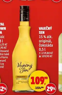 Penny Market Vaječný sen likér nabídka