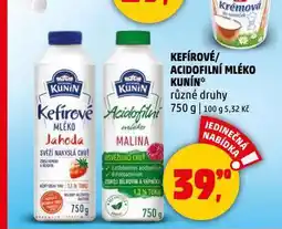 Penny Market Acidofilní mléko kunín nabídka