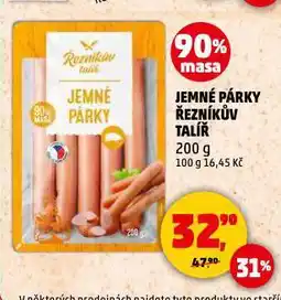 Penny Market Jemné párky nabídka
