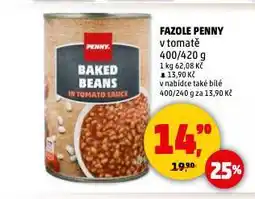 Penny Market Fazole nabídka