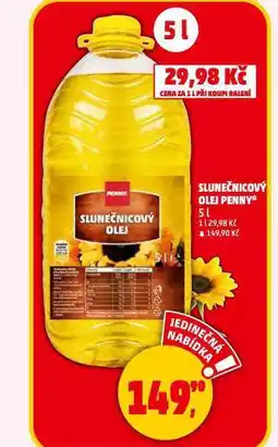 Penny Market Slunečnicový olej nabídka