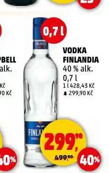 Penny Market Finlandia vodka nabídka