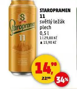Penny Market Pivo staropramen nabídka