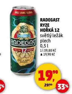 Penny Market Pivo radegast nabídka