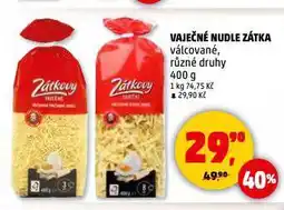 Penny Market Zátka vaječné nudle nabídka