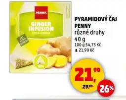 Penny Market Pyramidový čaj nabídka