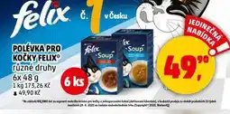 Penny Market Felix polévka pro kočky nabídka