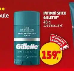 Penny Market Gillette intimní stick nabídka