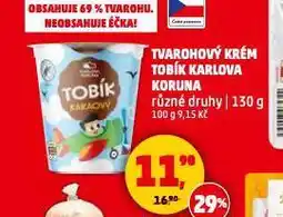Penny Market Tvarohový krém tobík nabídka