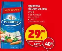 Penny Market Podravka přísada do jídel nabídka