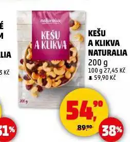 Penny Market Kešu a klikva nabídka