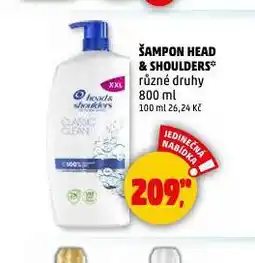 Penny Market Head & shoulders šampon na vlasy nabídka