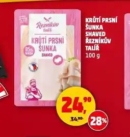 Penny Market Krůtí prsní šunka shaved nabídka