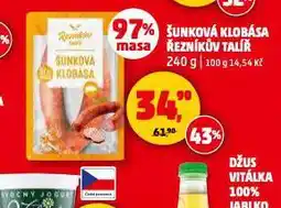 Penny Market Šunková klobása nabídka