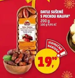 Penny Market Datle sušené s peckou nabídka