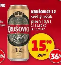 Penny Market Pivo krušovice nabídka