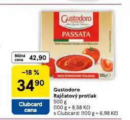 Tesco Rajčatový protlak nabídka