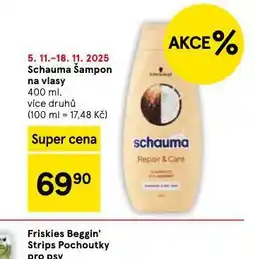Tesco Schuama šampon nabídka